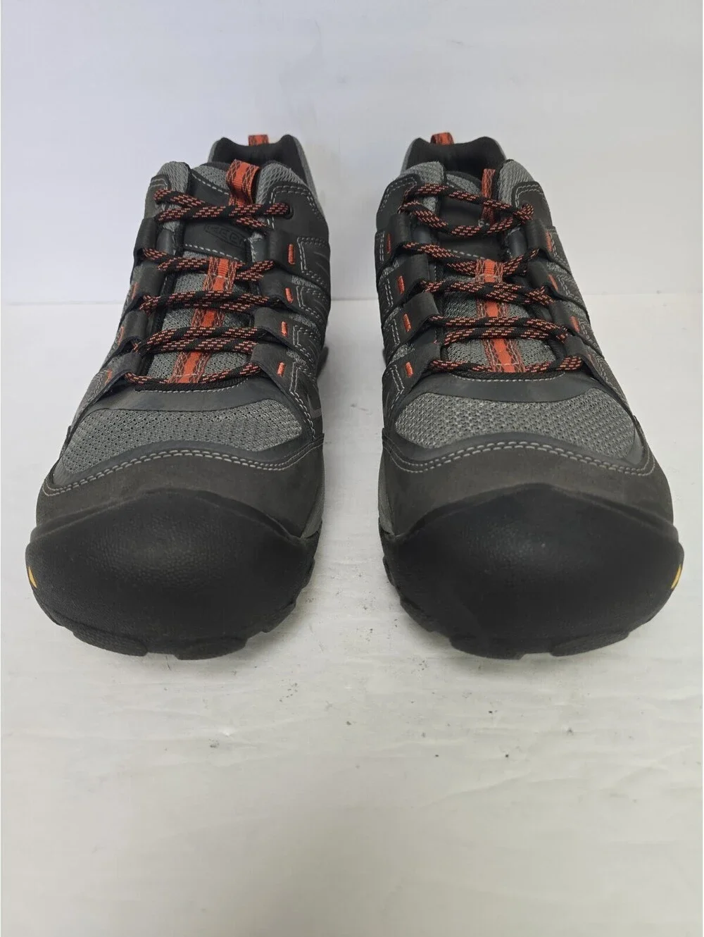 Keen Utility Men's Boulder 1018654 Low Steel Toe Work Shoe Gray Size 14D